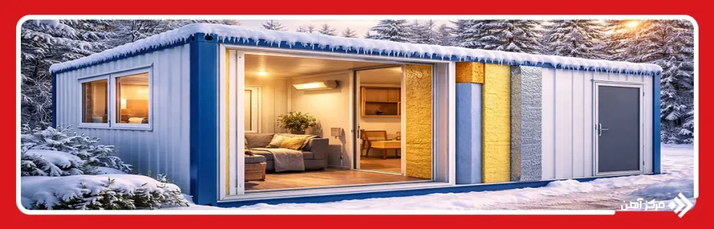 انواع عایق حرارتی مورد استفاده در کانکس