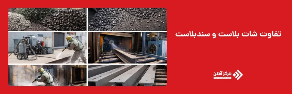 تفاوت شات بلاست و سندبلاست