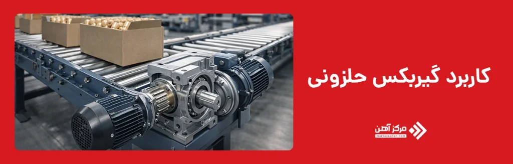 کاربرد گیربکس حلزونی