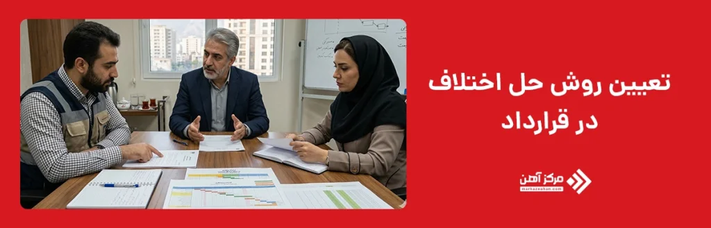 تعیین شرایط تمدید مدت قرارداد