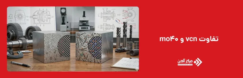 تفاوت vcn و mo40