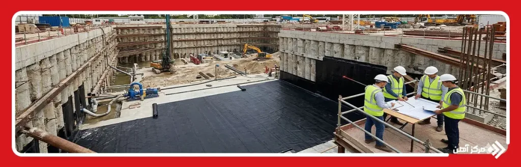 اهمیت جلوگیری از نفوذ آب به گود ساختمانی