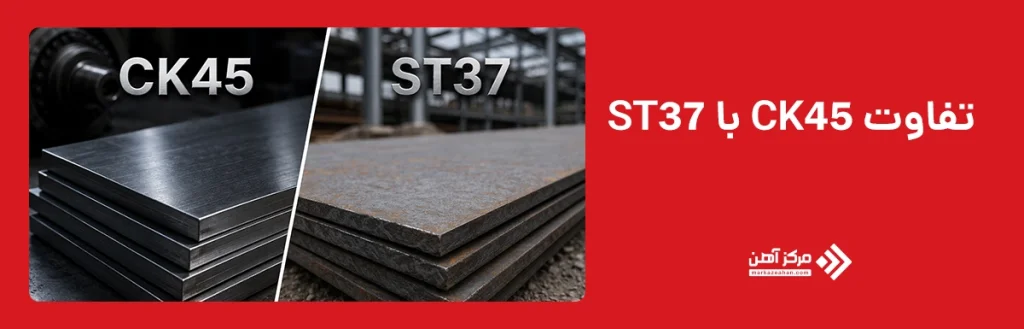 تفاوت CK45 با ST37