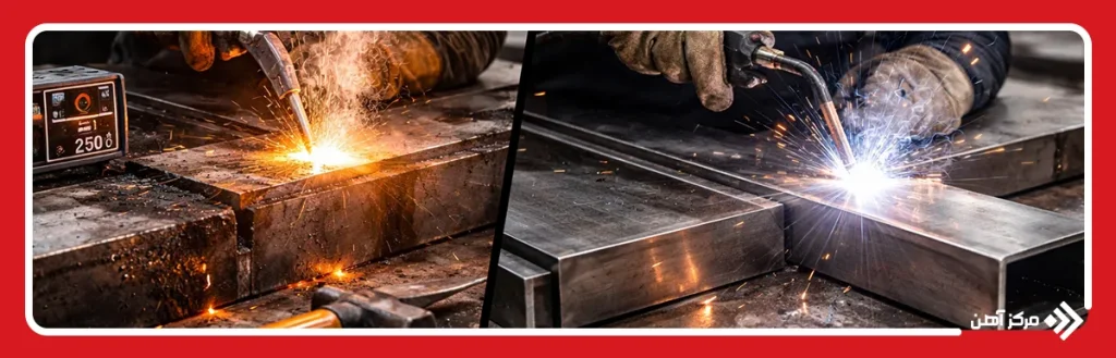قابلیت جوشکاری CK45 و ST37