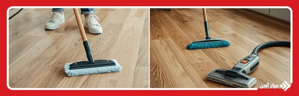 تفاوت پارکت چوبی و پارکت لمینت