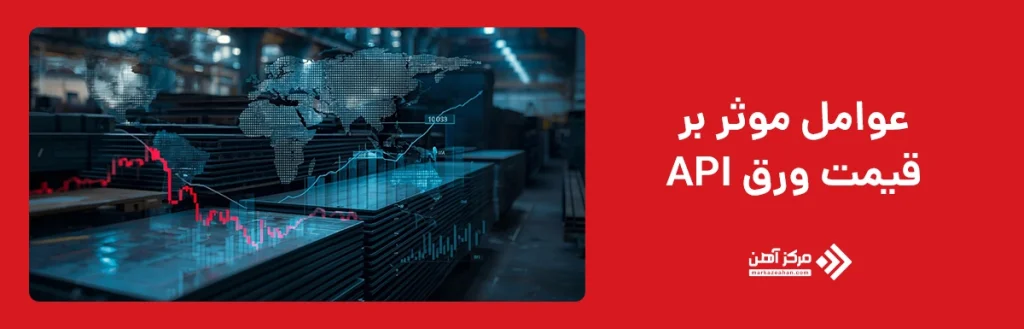 عوامل موثر بر قیمت ورق API