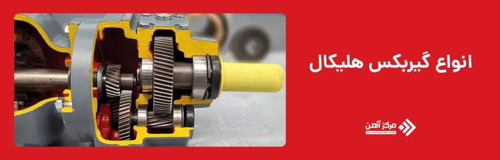 انواع گیربکس هلیکال