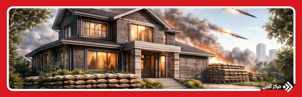 نقش سازه فلزی در افزایش ایمنی ساختمان هنگام حملات موشکی