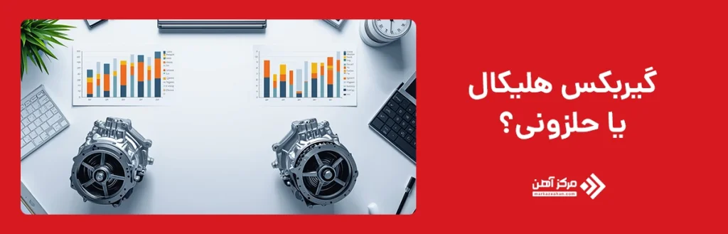 گیربکس هلیکال یا حلزونی