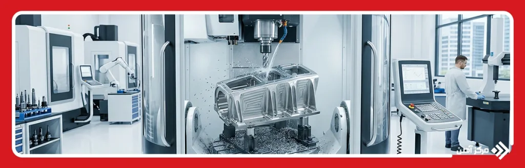کاربردهای دستگاه CNC در صنایع هوافضا