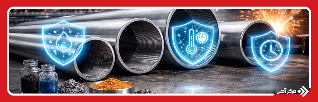 ویژگی لوله های CRA