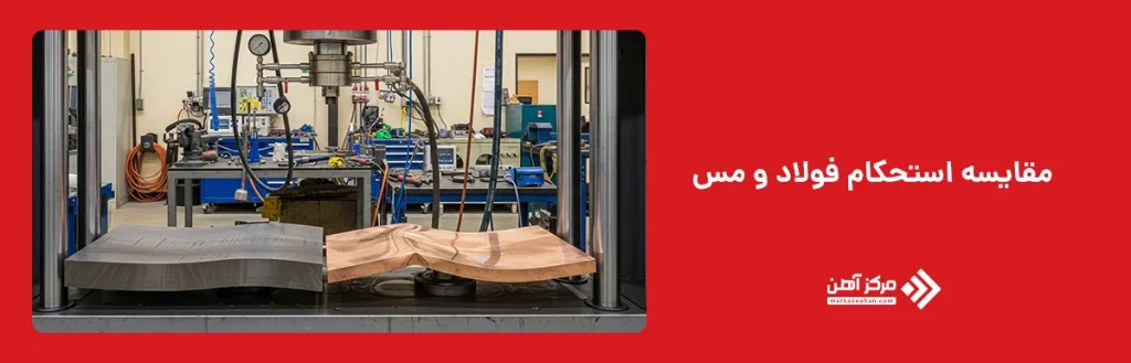 مقایسه استحکام فولاد و مس