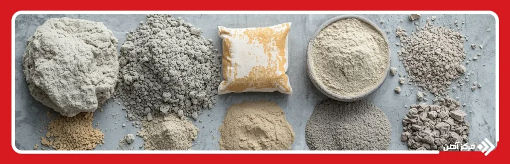مواد تشکیل دهنده بتن اکسپوز