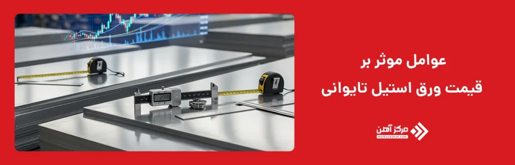 عوامل موثر بر قیمت ورق استیل تایوانی