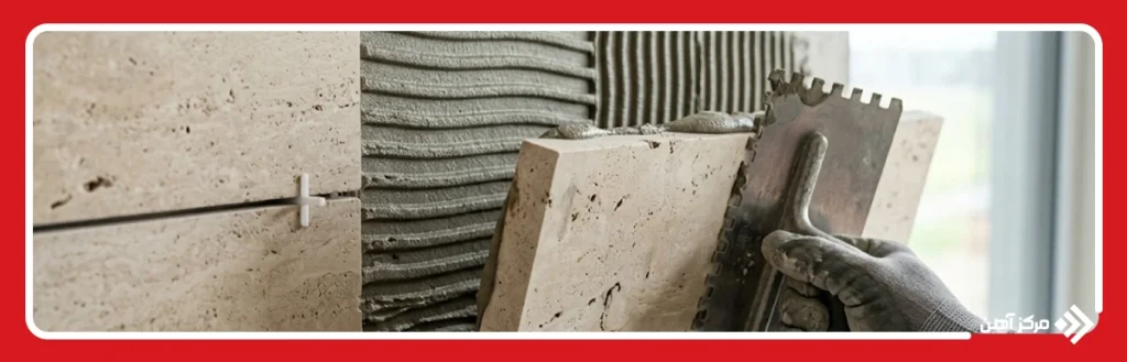 دلیل شل شدن و افتادن سنگ نما