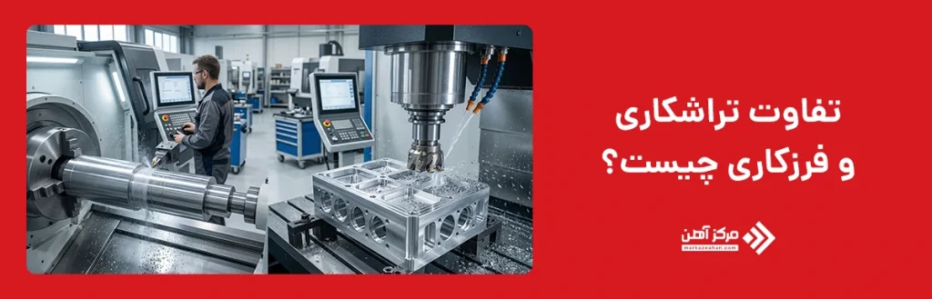 تفاوت تراشکاری و فرزکاری چیست؟