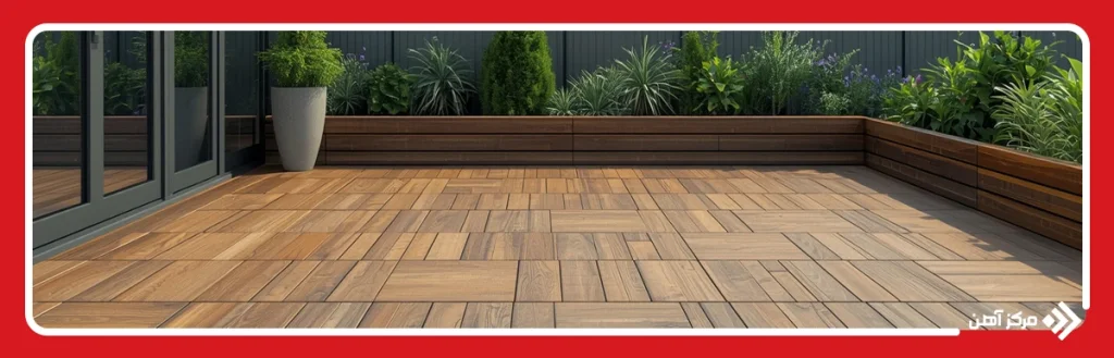 تایل چوب پلاست