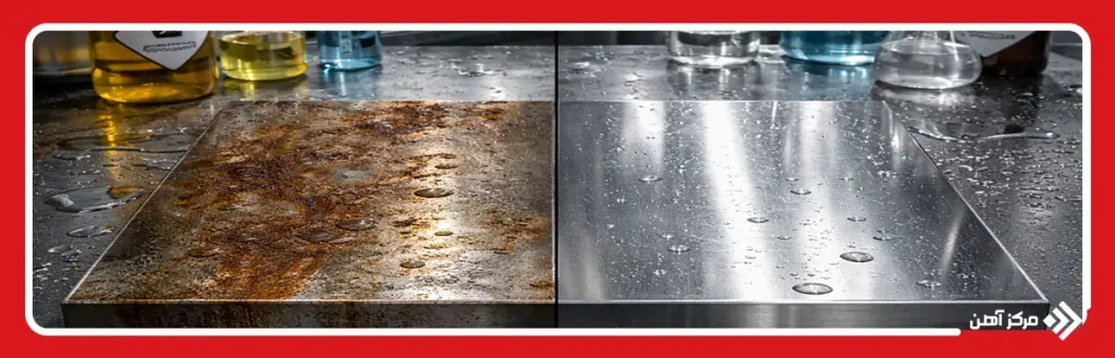 تفاوت ورق استیل چینی و تایوانی در مقاومت به خوردگی