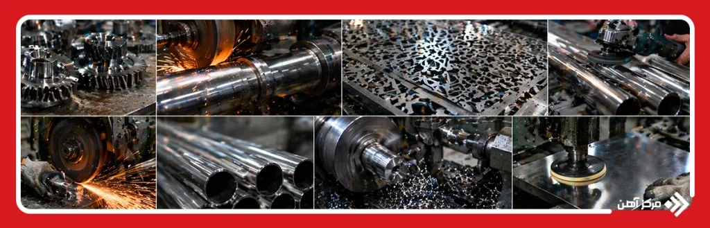 تفاوت بین پرداخت و سنگ زنی در کاربرد