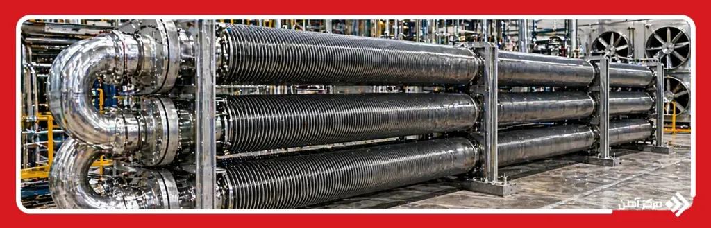 مبدل لوله ای پره دار (Finned Tube)