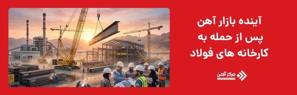 آینده بازار آهن پس از حمله به کارخانه های فولاد