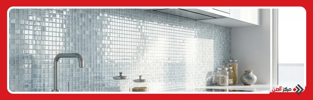 تایل های شیشه ای