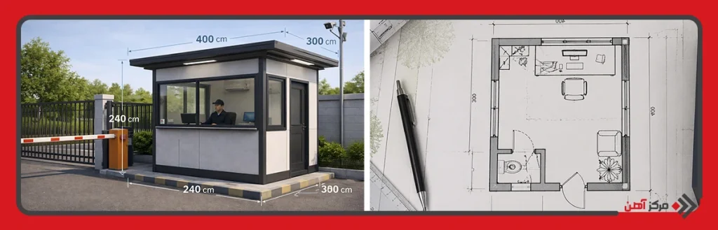 استاندارد های طراحی اتاق نگهبانی