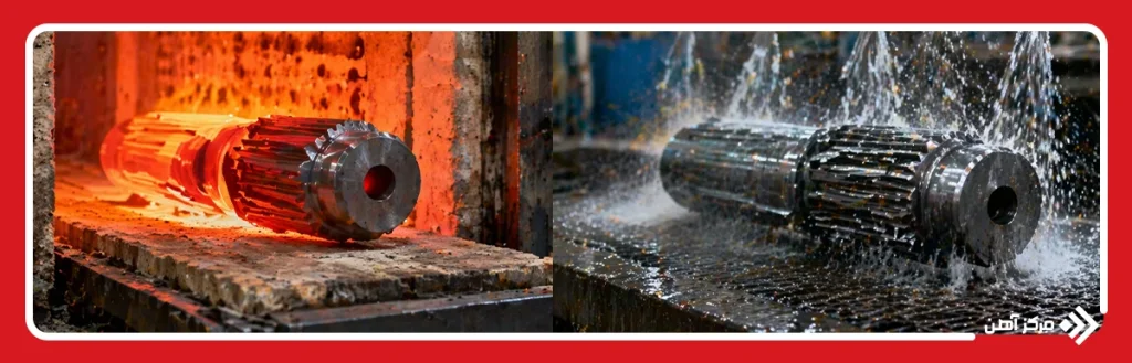 تفاوت آنیلینگ و تِمپرینگ در دمای حرارت دهی