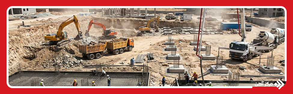 عملیات زیرساختی ساخت ویلا در شمال