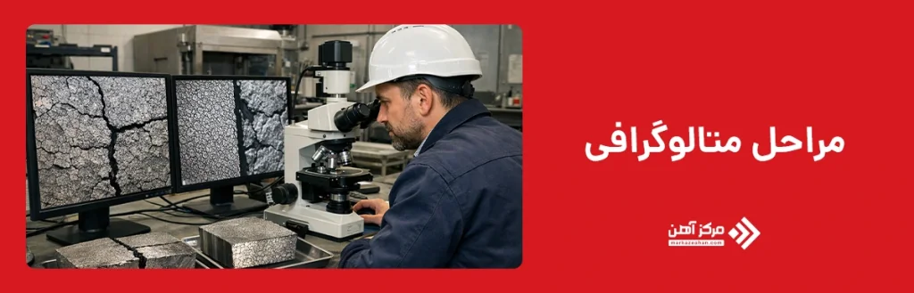 مراحل متالوگرافی