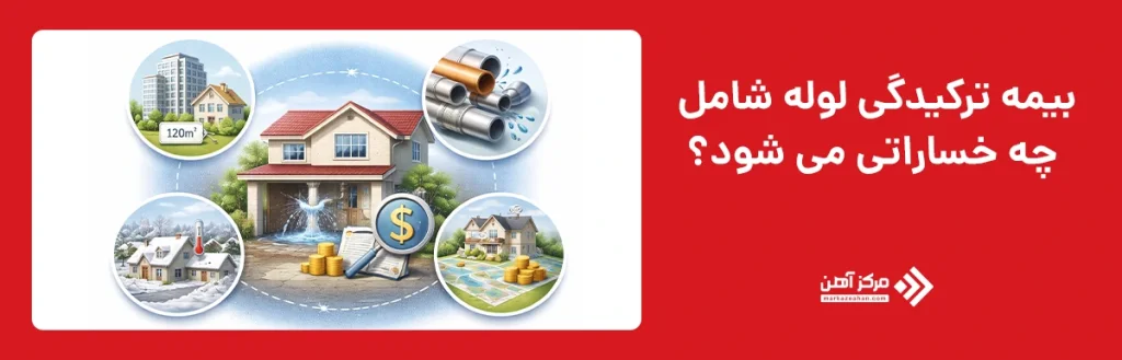 بیمه ترکیدگی لوله شامل چه خساراتی می شود؟