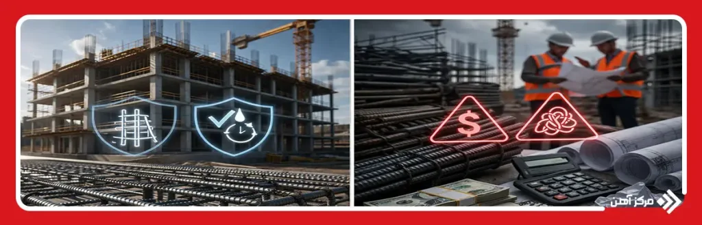 مزایا و معایب میلگرد S500