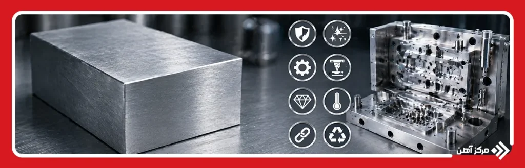 ویژگی‌ های فولاد 1.2738