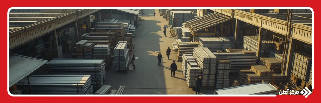 بازار آلومینیوم فتح و مناطق صنعتی