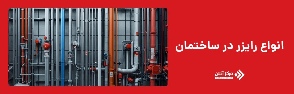 انواع رایزر در ساختمان