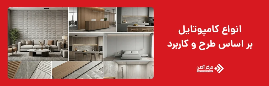 انواع کامپوتایل بر اساس طرح و کاربرد