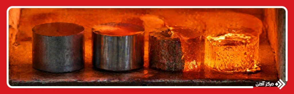 نقطه ذوب فلزات چیست؟