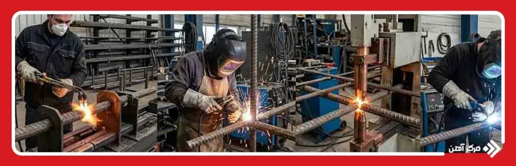 انواع روش های جوشکاری میلگرد