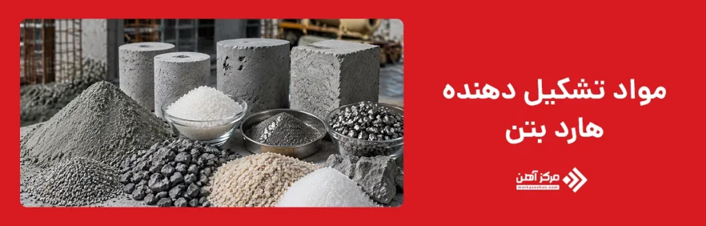 مواد تشکیل دهنده هارد بتن
