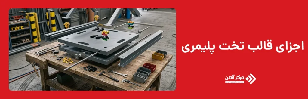 اجزای قالب تخت پلیمری
