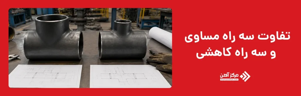 تفاوت سه راه مساوی و سه راه کاهشی