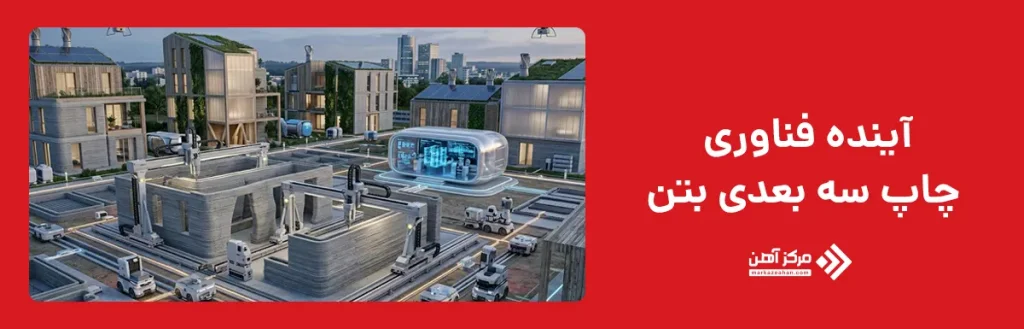 آینده فناوری چاپ سه بعدی بتن