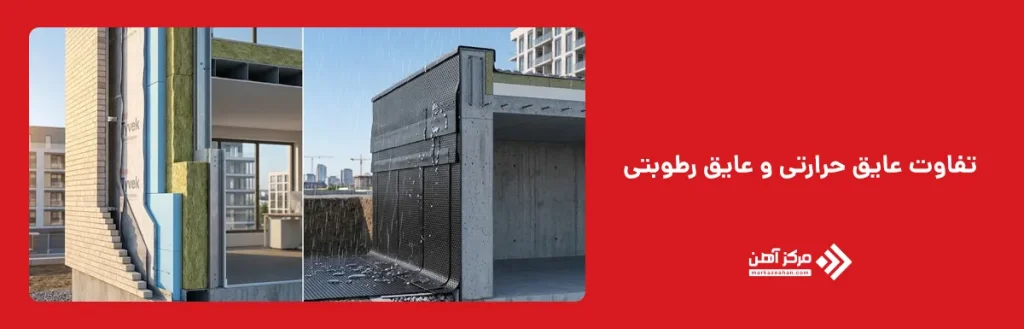 تفاوت عایق حرارتی و عایق رطوبتی
