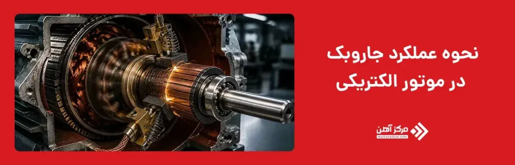 نحوه عملکرد جاروبک در موتور الکتریکی