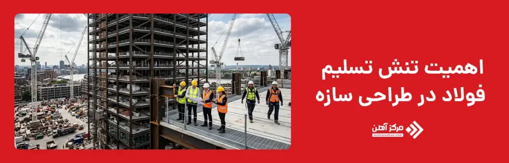 اهمیت تنش تسلیم فولاد در طراحی سازه