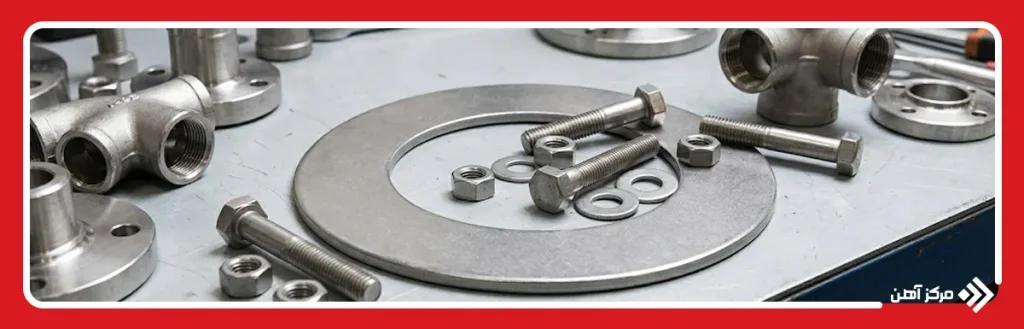 واشر فلزی تخت (Solid Metal)