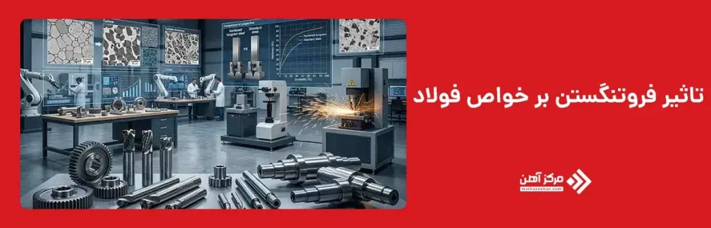 تاثیر فروتنگستن بر خواص فولاد