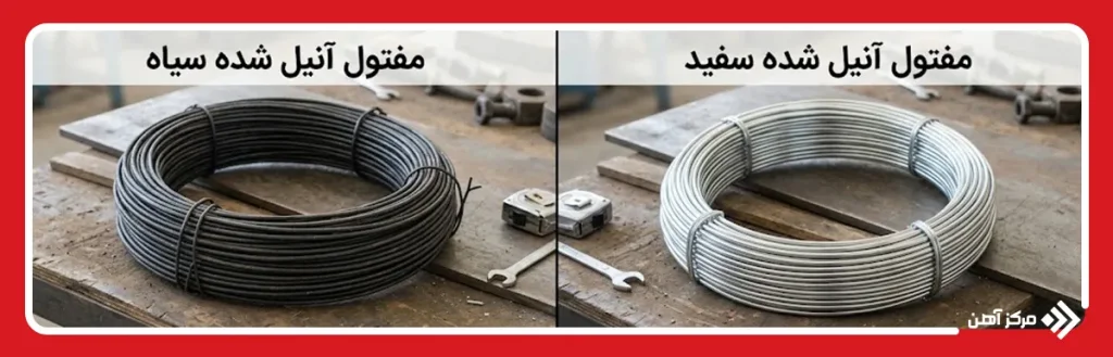 انواع مفتول آنیل شده