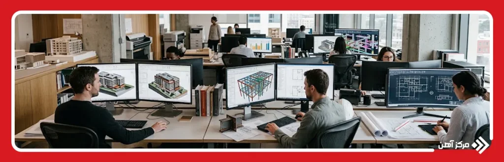 تفاوت BIM و CAD در کاربردهای مهندسی و معماری