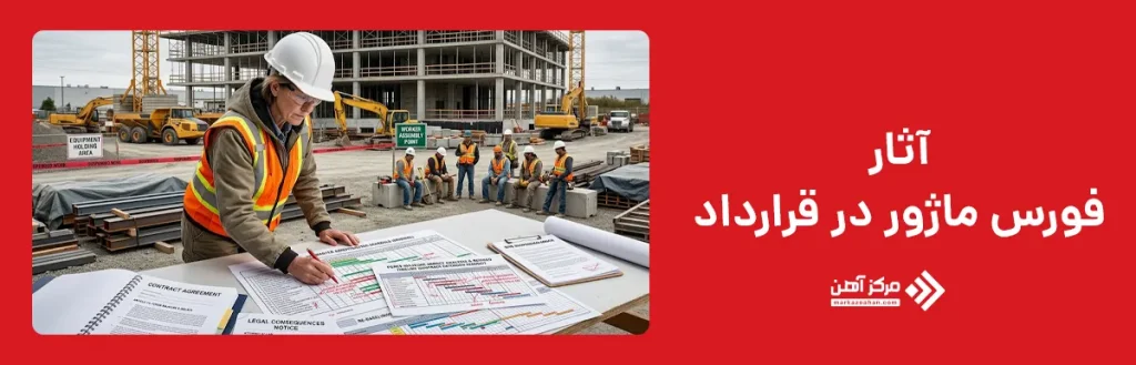 آثار فورس ماژور در قرارداد چیست؟